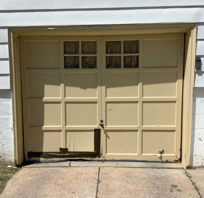 GARAGE DOOR SECTION REPLACEMENT